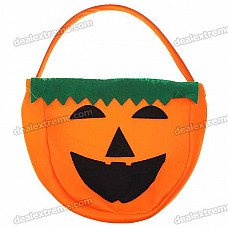 Halloween Lovely Pumpkin Figure Hand Bags (2-Pack)