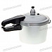 Lifelike Pressure Cooker-Shaped Coin Bank - Silver + Black (Big Size)