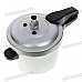 Lifelike Pressure Cooker-Shaped Coin Bank - Silver + Black (Big Size)