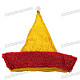 Festive Shining Christmas Hats - Gold + Red (5-Pack)