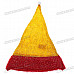 Festive Shining Christmas Hats - Gold + Red (5-Pack)