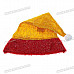 Festive Shining Christmas Hats - Gold + Red (5-Pack)