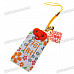 Chinese Buddhist Blessing Lucky Fook Bag with Bell Strap (Style/Color Assorted)