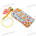 Chinese Buddhist Blessing Lucky Fook Bag with Bell Strap (Style/Color Assorted)