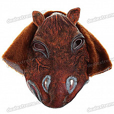 Scare Lifelike Horse Face Mask Headgear