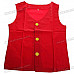 Cosplay One Piece Luffy Costume Vest + Pants (Size-S/100~120cm)