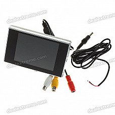 3.5" TFT LCD Monitor for Visual Reversing/Vehicles Reverse Camera (NTSC/PAL DC8-15V)