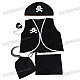 Set of 5 Cosplay Pirate Suit Costume for Children (95~120cm)