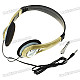 Trendy Stereo Headphone for Guitar & Electronic Organ (3.5mm Jack/6.5mm Jack Adaptor/1.2m-Length)