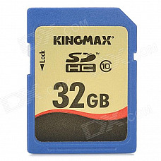 Genuine KINGMAX SDHC Memory Card - 32GB (Class 10)