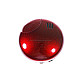 Metal Saucer Butane Lighter (Red)