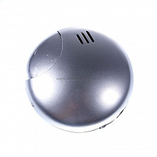 Metal Saucer Butane Lighter (Silver)