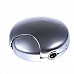 Metal Saucer Butane Lighter (Silver)