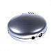 Metal Saucer Butane Lighter (Silver)