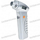 Portable Handheld 0.9" LCD Digital Tire Pressure Gauge - Silver (1*CR2032)