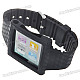 Wrist Watch Style Protective Silicone Case with Band for Ipod Nano 6 (Black)