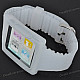 Wrist Watch Style Protective Silicone Case with Band for Ipod Nano 6 (White)