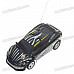 Creative Bullet Style Storage Mini Rechargeable R/C Model Racing Car - Black (35MHz/2*AAA)