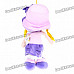 Charming Babydoll Figure Toy with Strap