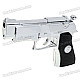 2-in-1 Pistol Shaped Butane Lighter with Laser Pen (3*LR1130)