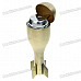 Creative Mortar Shell Shaped Windproof Butane Lighter - Copper