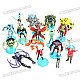 Set of 19 Ben 10 Figure Toys with 12 Bases - Style/Color Assorted