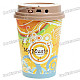 Coffee Cup Style Portable USB Rechargeable Music Speaker for MP3/Cell Phone/PC (Style Assorted)