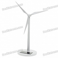 Plastic Solar Power Windmills