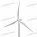 Plastic Solar Power Windmills