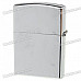 3D Motorbike Pattern Fuel Lighter - Silver