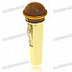 2-in-1 Gold Microphone Style Butane Lighter + Flashlight (3*LR1130)