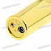 2-in-1 Gold Microphone Style Butane Lighter + Flashlight (3*LR1130)