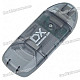 USB 2.0 SD Card Reader with DX Logo (Transparent Grey)