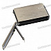 2-in-1 Cigarette Case with Butane Jet Torch Lighter (Holds 8 Cigarettes)