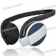 Bluetooth Stereo Headset MP3 Player with TF Slot (11-Hour Talk/180-Hour Standby)