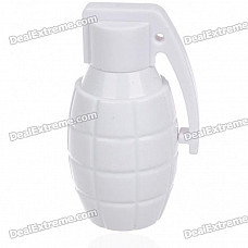 Unique Grenade Shaped USB 2.0 Flash/Jump Drive - White (8GB)