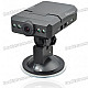 3.0 MP Wide Angle 4-LED Night Viewing Digital Car DVR Camcorder w/ Mini USB/SD (2.5" LCD)