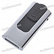 Compact Stainless Steel Push-Pull Style USB 2.0 Flash/Jump Drive (8GB)