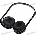 Sport MP3 Player + Bluetooth Headset w/ FM/TF - Black + Silver (15-Hour Talk/200-Hour Standby)