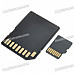 Genuine KingMax Micro SD/SDHC Card with SD Card Adapter (8GB/Class 6)
