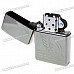 Genuine Zippo 3D Angel's Wings Pattern Fuel Lighter - Silver