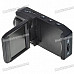 1.3 MP Wide Angle 2-LED Flash Digital Car DVR Camcorder w/ Motion Detection/Mini USB/TF (2.0" LCD)