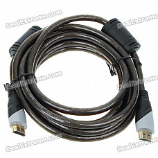 Premium Gold Plated 1440P HDMI V1.4 Male to Male Shielded Connection Cable (3M-Length)