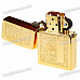 Genuine Zippo Metal Fuel Fluid Lighter - Golden