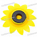 Sunflower Magnetic Button Fridge/Blackboard Magnets - Yellow (8-Piece Pack)