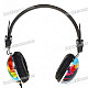 Kanen KM-550 PC/Laptop Headphone with Microphone (3.5mm Jack/1.2M Cable)