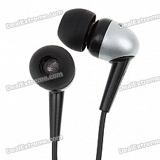 Kanen IP-308 Noise Isolation In-Ear Earphone w/ Microphone & Volume Control (3.5mm Jack/110cm Cable)