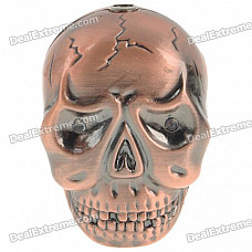 Novelty Scare Skull Style Butane Lighter with Terrible Sound Laughter & Red Flashing Eyes (3*LR41)