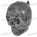 Novelty Scare Skull Style Butane Lighter with Terrible Sound Laughter & Red Flashing Eyes (3*LR41)