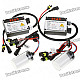 ECAR Xenon Super Vision HID Vehicle White Light Headlamp Set (H7 6000K)